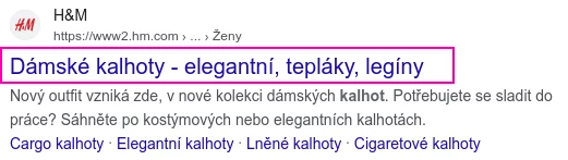 Titulek produktové kategorie